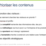 Une des bonnes pratiques pour une page d'accueil : prioriser les contenus