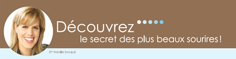 La nouvelle identité de la Clinique Dentaire Natalie Socqué, à Chateauguay près de Montréal. J'ai personnellement rédigé la ligne Révélez votre plus beau sourire, et décliné ce mot d'ordre aux publicités magazine et annonces Pages Jaunes de la Clinique. Et j'avoue que j'en suis fière !