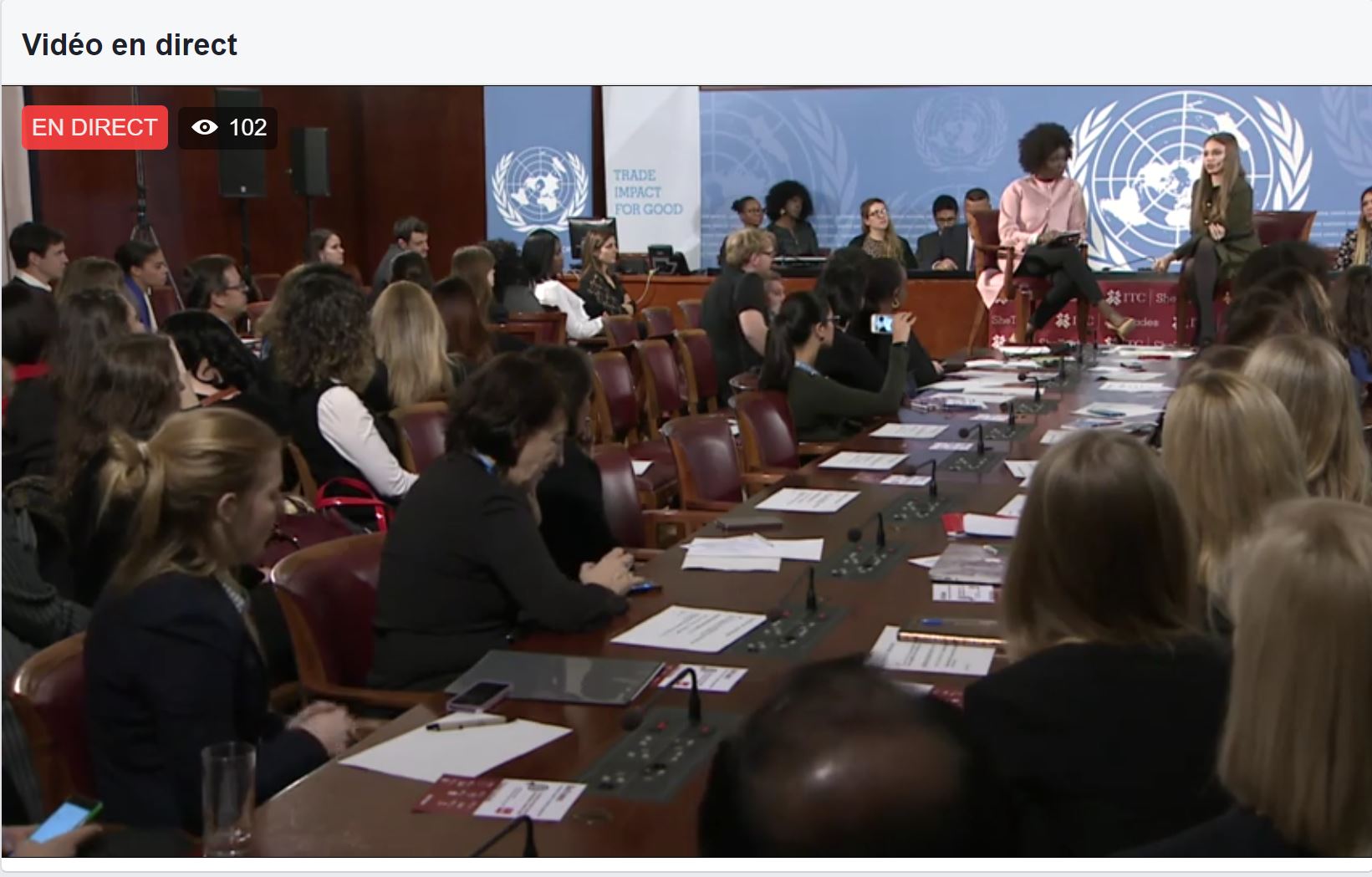 Xenia Tchoumi women and digital talk at the UN