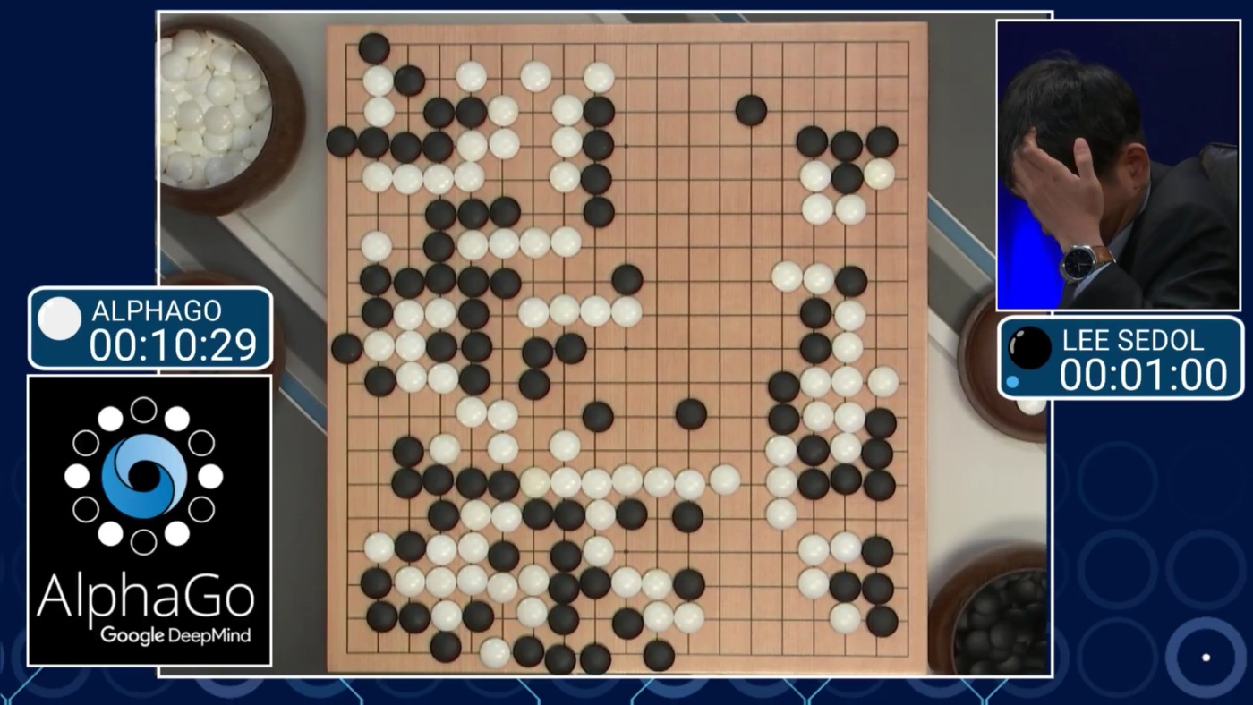 Alphago Go game vs. Lee Sedol