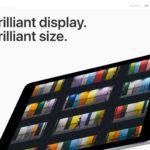 e-commerce product visuals trends: Apple layout with baseline and big pictures
