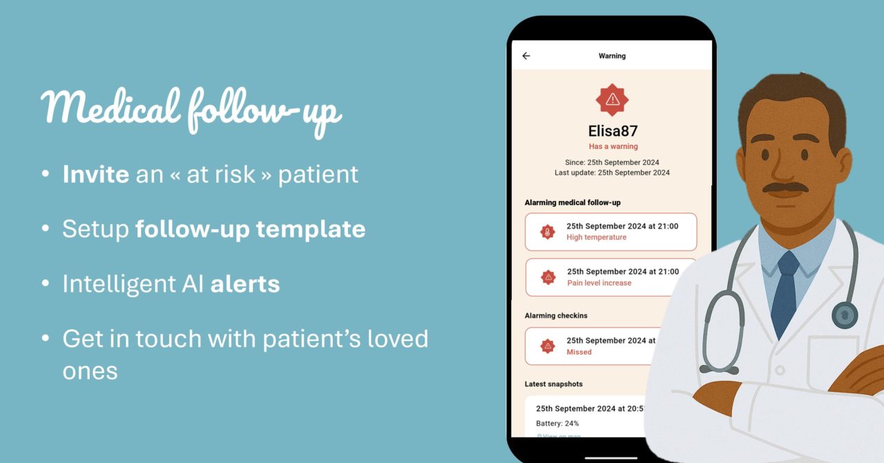 Tribe Check - Medical follow-up introduction at Geneva Digital Health Day 2025