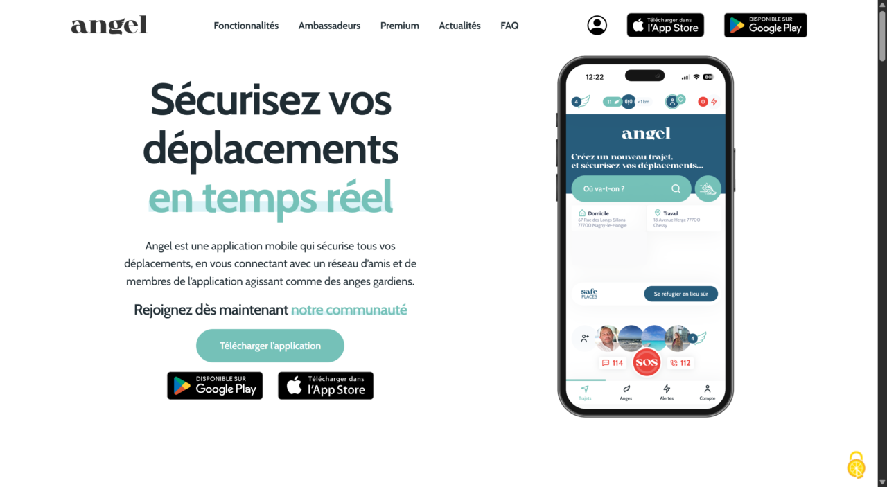 Angel: prévenir, rassurer et alerter
